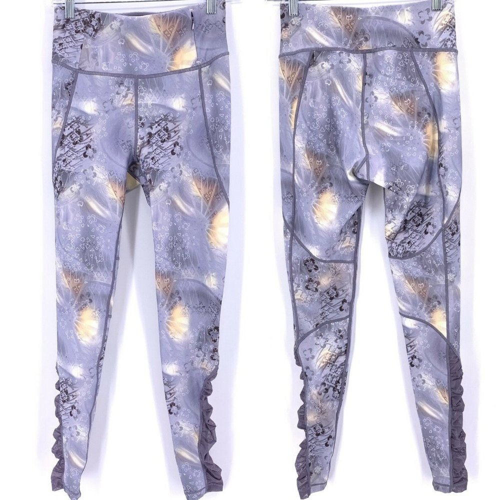 Calia by Carrie Underwood high waist ruched legging Urban Mosaic Small MINT Cond